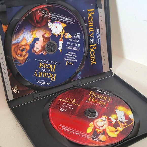 Disney Beauty and the Beast Special Platinum Edition 2 Disc DVD Set - Picture 4 of 5